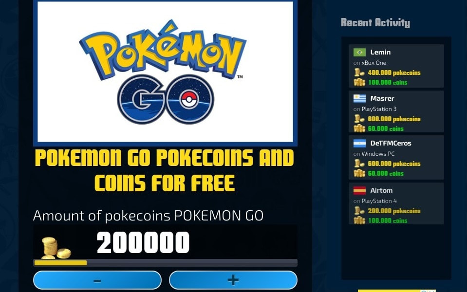 pokemon go hack unlimited coins